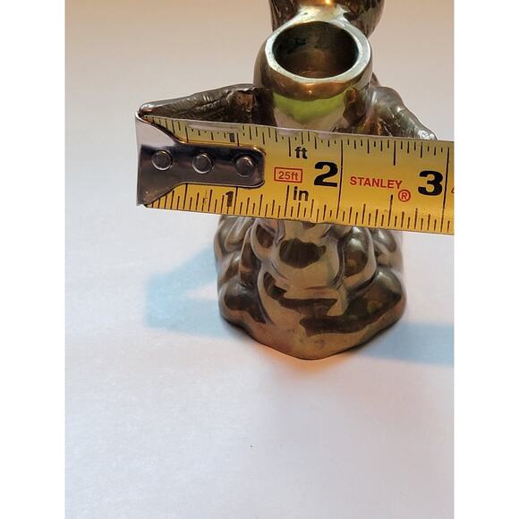 Vintage Praying Brass Angel Candleholder Mini Christmas Candle Decor - Picture 10 of 12